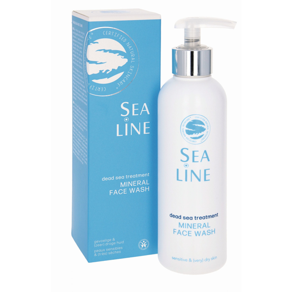 SEA LINE Dead Sea Treatment Mineralinis veido prausiklis 200ml