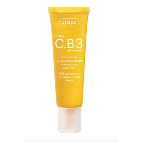 Serumas Ziaja Vitamin C.B3 Niacinamide, 30 ml