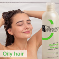 TCR oily hair cleansing shampoo - valomasis šampūnas riebiai galvos odai, plaukams, 200ml