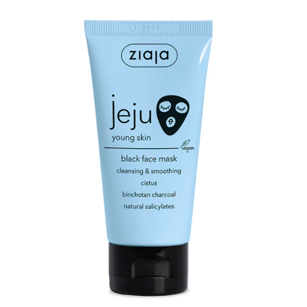 Ziaja Jeju valomoji, lyginamoji, juodoji veido kaukė 50 ml.