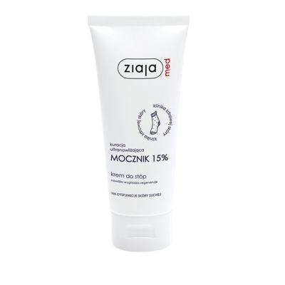 Ziaja MED Pėdų kremas Ultra-Moisturizing With Urea 100ml 15%