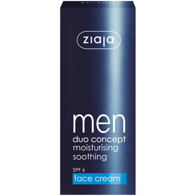 Ziaja men veido kremas SPF6, 50 ml