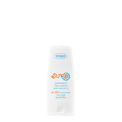 ZIAJA SUN ANTIOKSIDACINIS VEIDO KREMAS SPF 50+ 50 ml