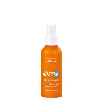 Ziaja Sun Line vandeniui atsparus purškiamas aliejus nuo saulės SPF 6, 125ml