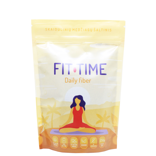 "FIT TIME", MAISTINĖS SKAIDULOS, 250 G