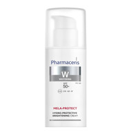 PHARMACERIS W MELA-PROTECT,  skaistinantis ir drėkinantis dieninis veido kremas, SPF50, 30 ml paveikslėlis