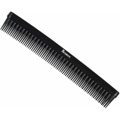 DENMAN D12 Detangle & Tease Comb Black kelių eilių šukos