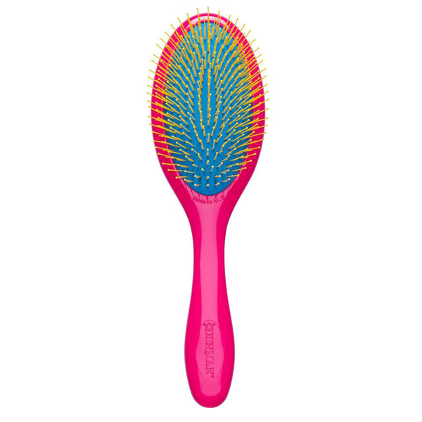 DENMAN D93M Tangle Tamer Gentle Pink itin švelnus šepetys