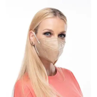 GOODMASK RESPIRATORIUS FFP2 X 10 VNT. (auksinės spalvos)