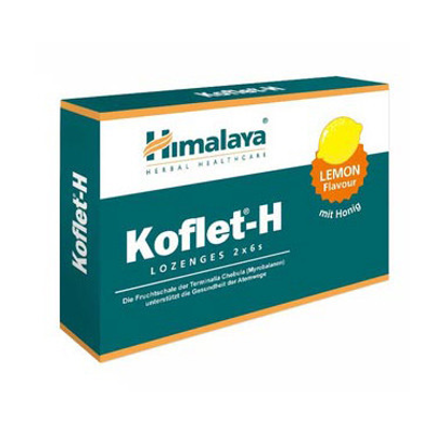 Himalaya Koflet H Lemon 2 x 6 pastilės