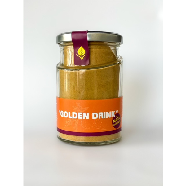 Prieskonių mišinys "GOLDEN DRINK" su maca milteliais, 120g