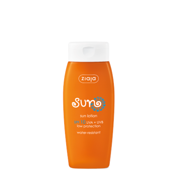 Ziaja Sun Line Vandeniui atsparus losjonas nuo saulės SPF 10, 150 ml.