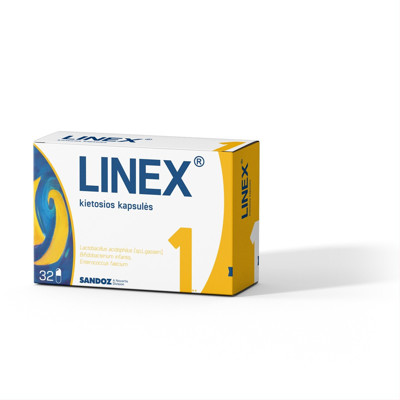 LINEX, kietosios kapsulės, N32 paveikslėlis