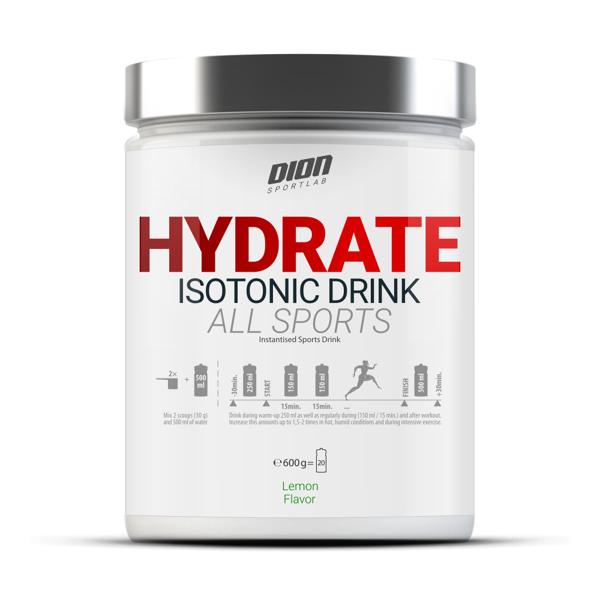 DION SPORTLAB HYDRATE All Sports, Citrinų sk., 600 g