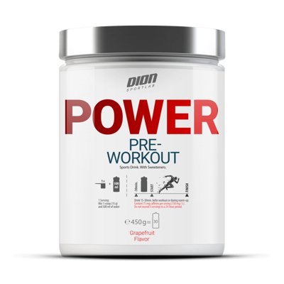 DION SPORTLAB POWER, Greipfruto sk., 450 g