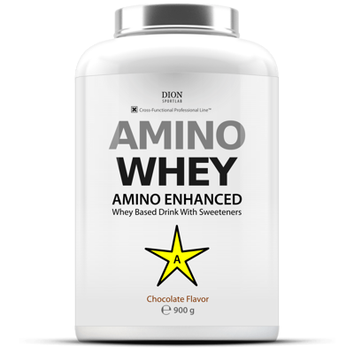 DION SPORTLAB AMINO WHEY, Šokolado sk., 900 g