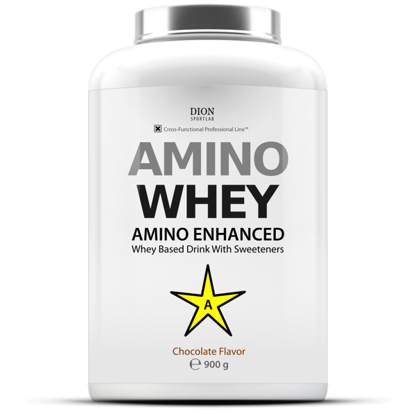 DION SPORTLAB AMINO WHEY, Šokolado sk., 900 g