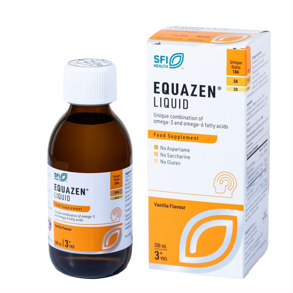 EQUAZEN, vanilės skonio skystis, 200ml paveikslėlis