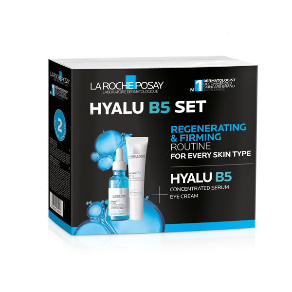 LA ROCHE-POSAY HYALU B5, dovanų rinkinys, 30ml+15ml paveikslėlis