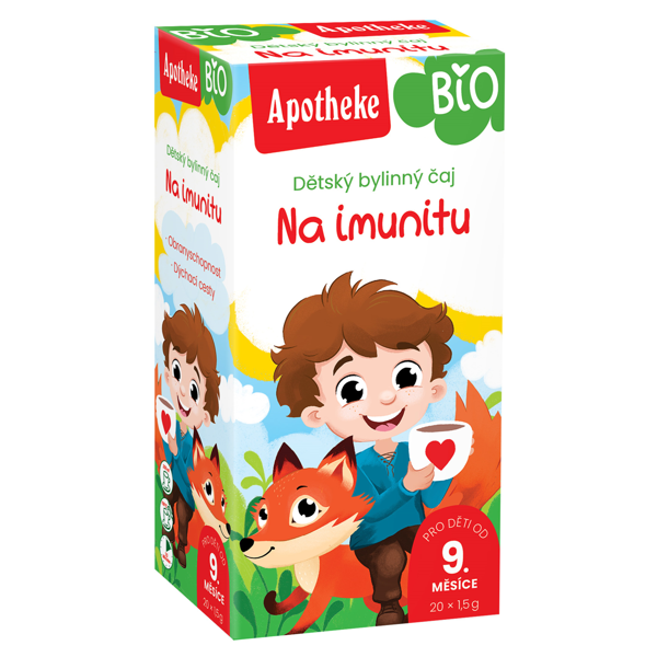 APOTHEKE BIO „Stipruolio“ žolelių arbata vaikams nuo 9 mėnesių, 1,5g N20