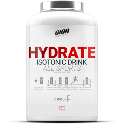 DION SPORTLAB HYDRATE All Sports,Uogų sk.,1500 g