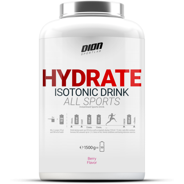 DION SPORTLAB HYDRATE All Sports,Uogų sk.,1500 g