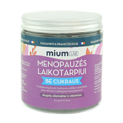 MIUM LAB maisto papildas MENOPAUZĖS LAIKOTARPIUI