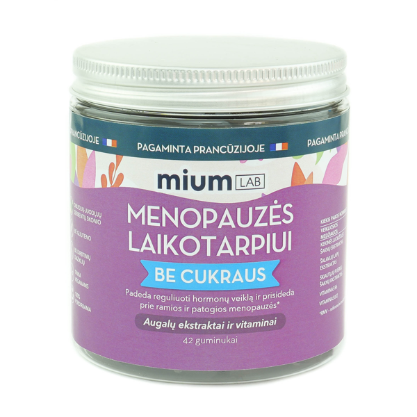 MIUM LAB maisto papildas MENOPAUZĖS LAIKOTARPIUI