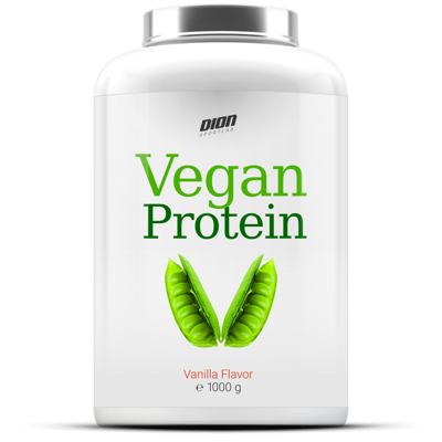 DION SPORTLAB VEGAN PROTEIN,  Vanilės sk.,1000 g