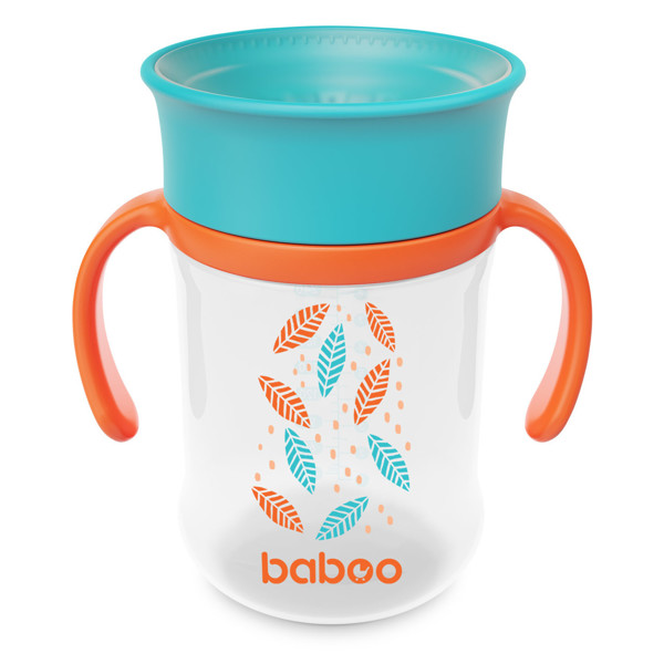 Baboo gertuvė 360, 300ml, 6+ mėn, Safari