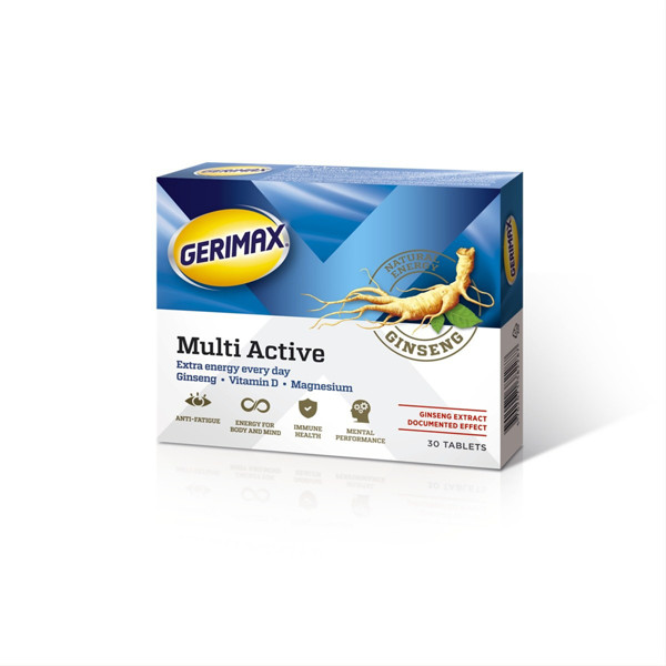 GERIMAX MULTI ACTIVE, 30 tablečių paveikslėlis