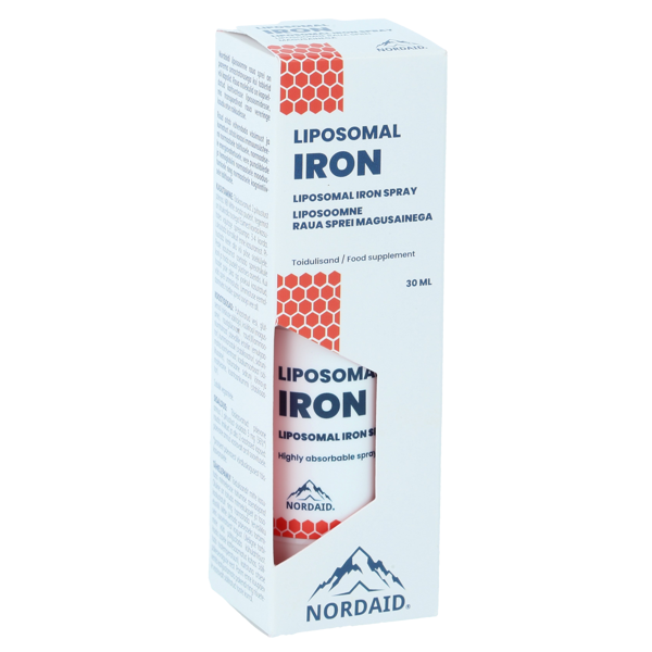 Nordaid Liposomal Iron spray, 30ml