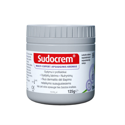 SUDOCREM MULTI-EXPERT, kremas, 125 g paveikslėlis