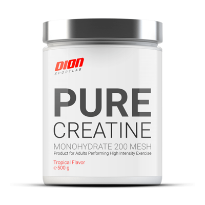 DION SPORTLAB PURE CREATINE, Tropikų sk., 500 g