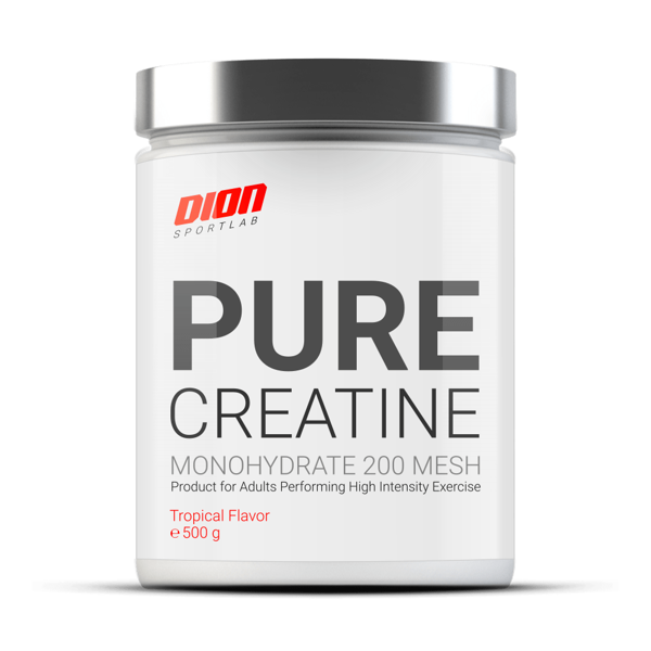 DION SPORTLAB PURE CREATINE, Tropikų sk., 500 g