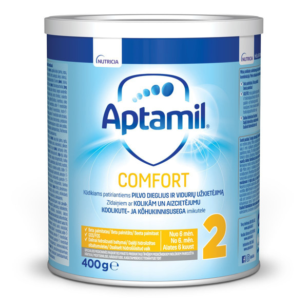 APTAMIL COMFORT 2, milteliai, 400g paveikslėlis