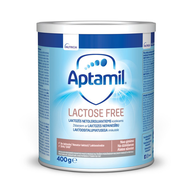 APTAMIL LACTOSE FREE, 400 g paveikslėlis