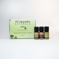 ACAPPELLA NATURALS eterinis aliejų rinkinys Pirčiai 3x10 ml