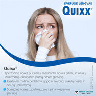 QUIXX NASAL SPRAY, purškalas, 30 ml paveikslėlis