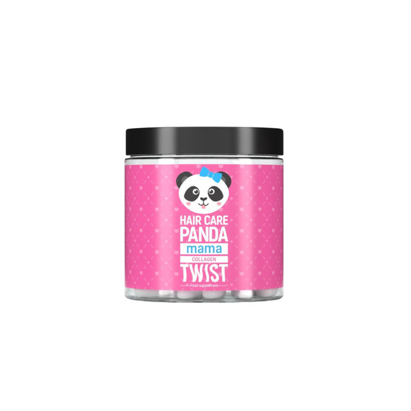 HAIR CARE PANDA MAMA COLLAGEN TWIST, 30 kapsulių paveikslėlis