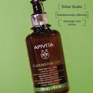 APIVITA, Prausiklis gelinis riebiai-mišriai odai, 200ml  paveikslėlis