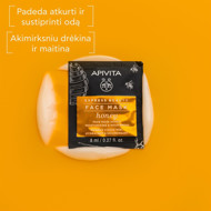 APIVITA EXPRESS BEAUTY, veido kaukė su medumi, drėkinamoji, 8 ml, 2 vnt. paveikslėlis