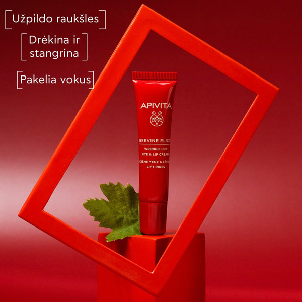 APIVITA BEEVINE ELIXIR, paakių kremas, 15ml paveikslėlis