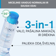 URIAGE, valomasis micelinis vanduo, normaliai/sausai odai, 250 ml paveikslėlis