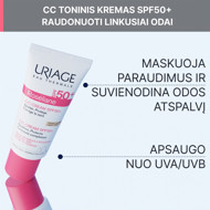 URIAGE ROSELIANE, CC kremas, universalus toninis, koreguojamasis, SPF50, 40ml paveikslėlis