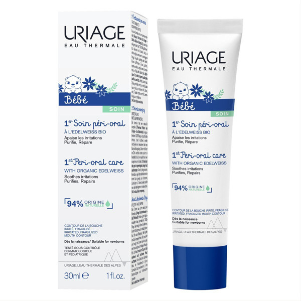 URIAGE BABY SOIN PERI-ORAL, kremas bėrimams aplink burnytę, 30 ml paveikslėlis