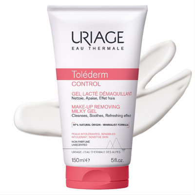 URIAGE TOLEDERM CONTROL, gelis makiažui šalinti, 150ml paveikslėlis