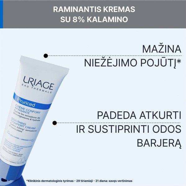 URIAGE PRURICED, kremas, 100 ml paveikslėlis