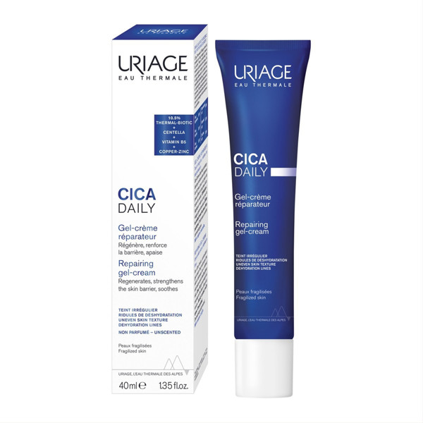 URIAGE CICA DAILY, gelis-kremas, 40ml paveikslėlis