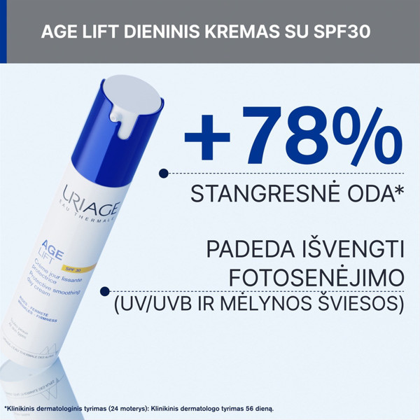 URIAGE AGE LIFT, dieninis kremas su SPF30, 40ml paveikslėlis